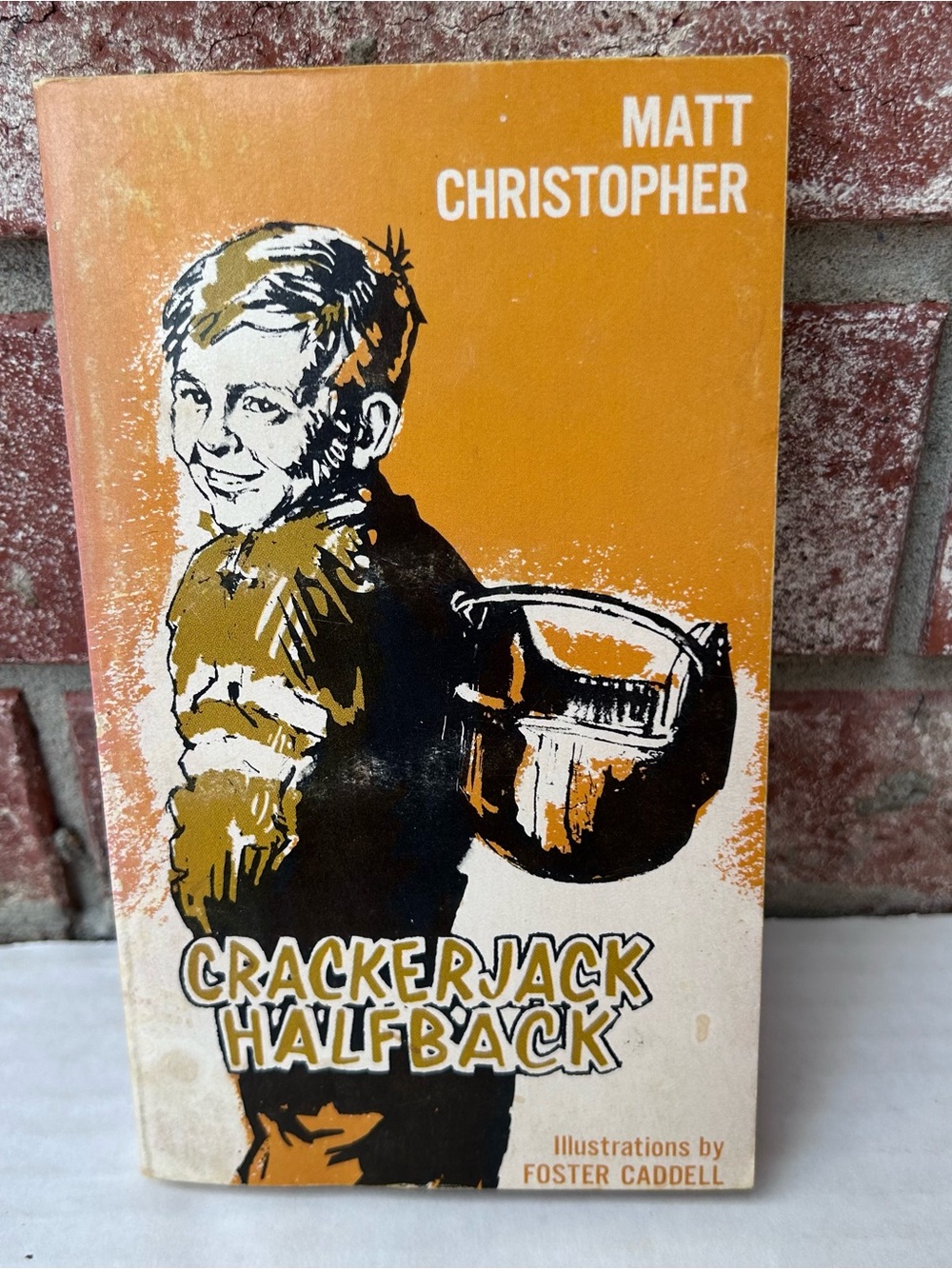 Crackerjack Halfback Matt Christopher Vintage Paperback 1962 Weekly Reader